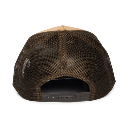 Stetson Hats Bull Trucker Cap - Tan-Blue-Brown
