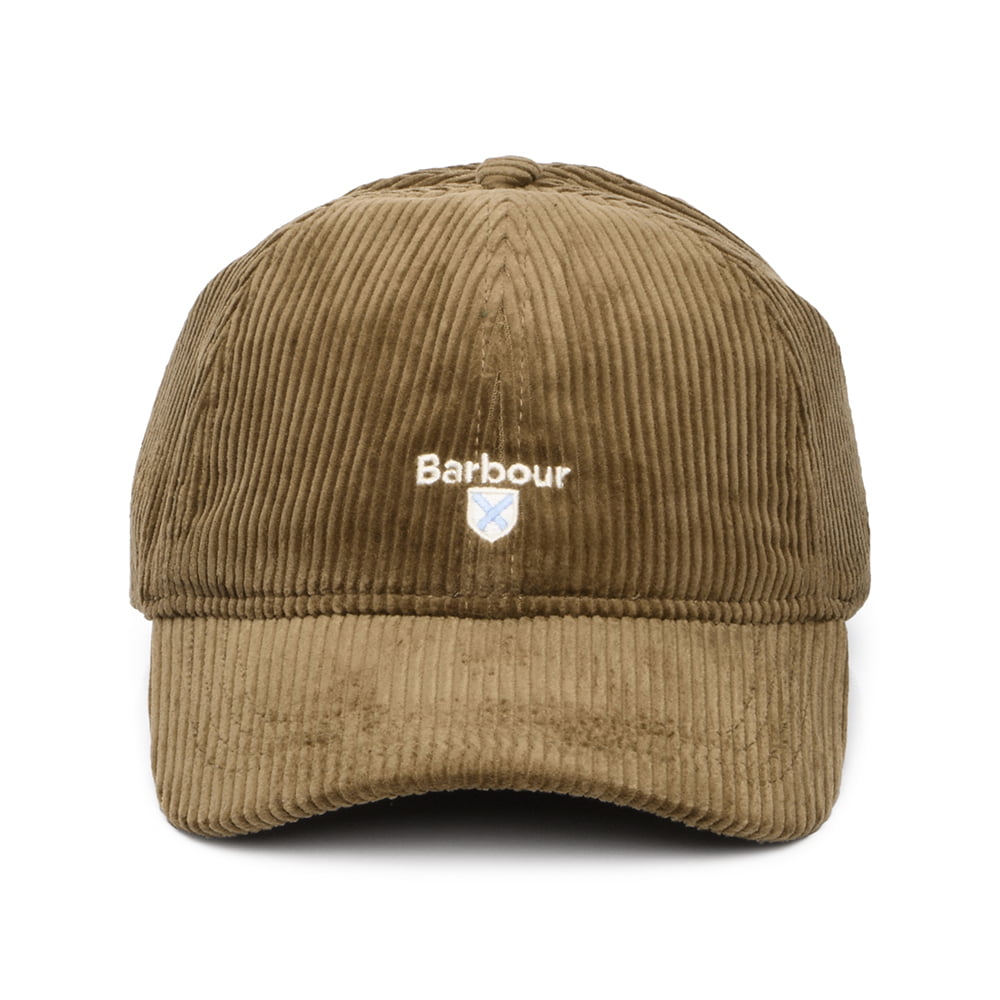 Barbour Hats Preston Corduroy Baseball Cap - Beige