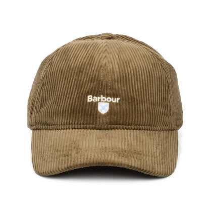 Barbour Hats Preston Corduroy Baseball Cap - Beige