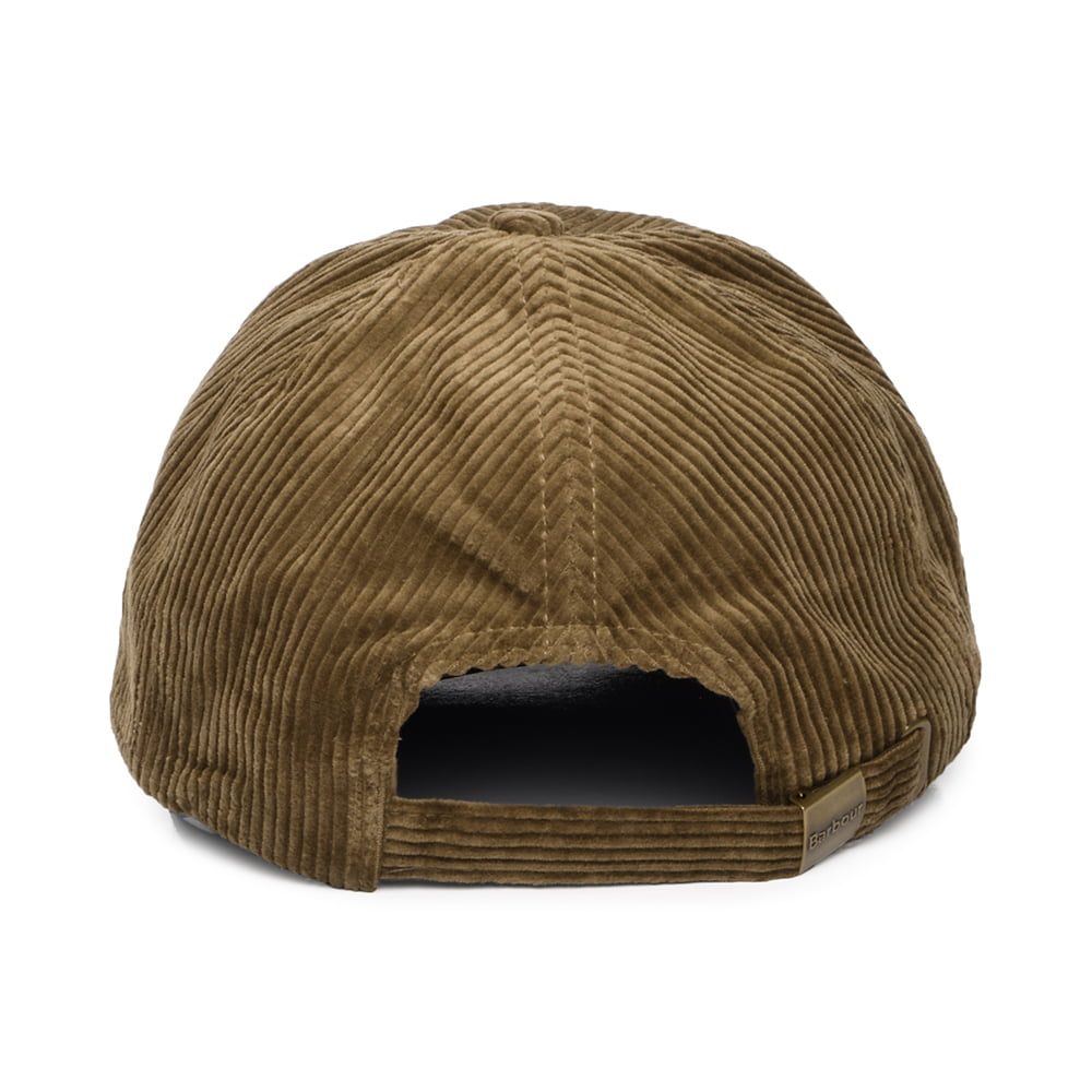 Barbour Hats Preston Corduroy Baseball Cap - Beige