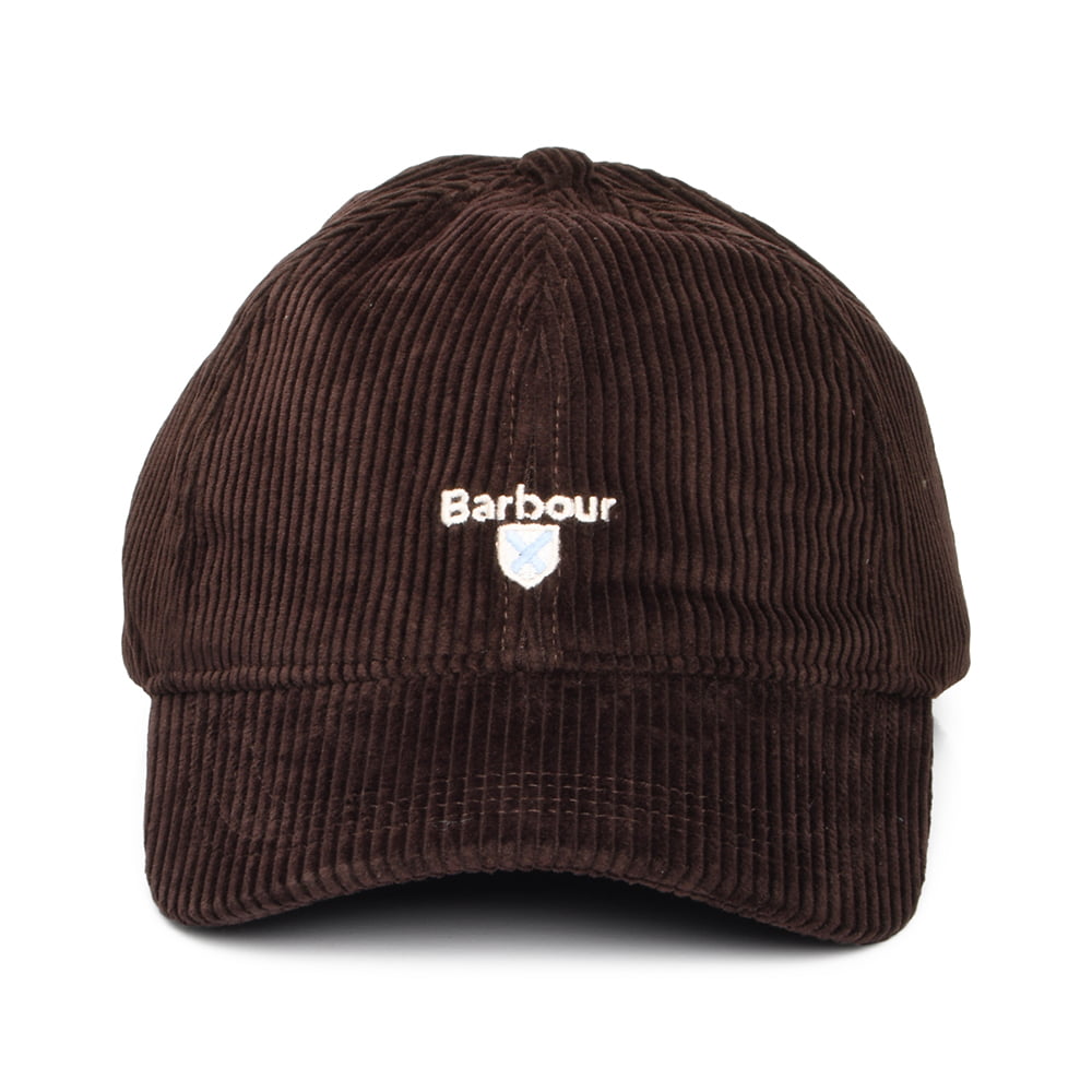 Barbour Hats Preston Corduroy Baseball Cap - Brown