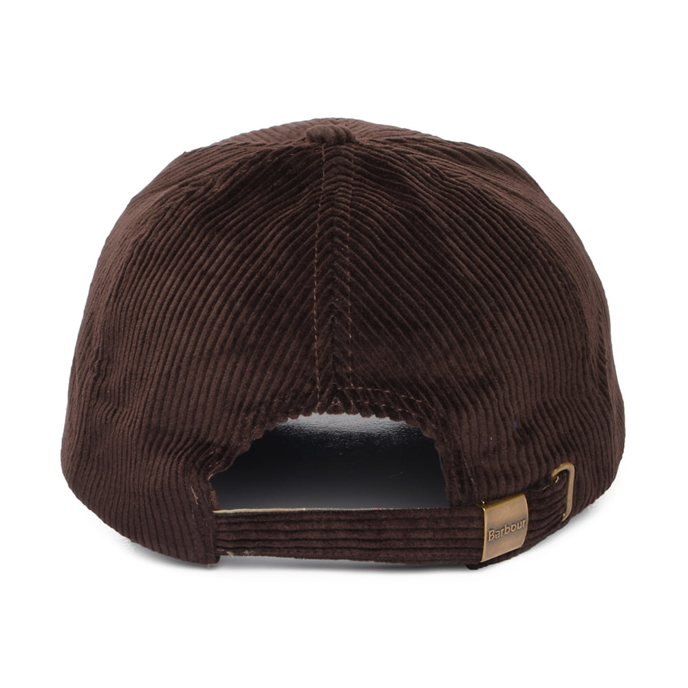 Barbour Hats Preston Corduroy Baseball Cap - Brown
