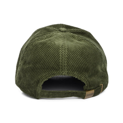 Barbour Hats Preston Corduroy Baseball Cap - Olive