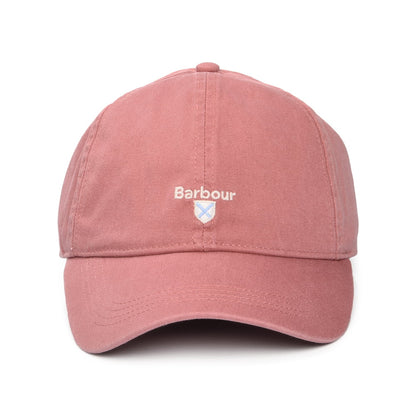 Barbour Hats Cascade Cotton Baseball Cap - Salmon