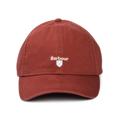 Barbour Hats Cascade Cotton Baseball Cap - Brick Red