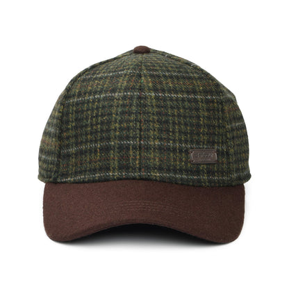 Barbour Hats Clyde Baseball Cap - Olive-Brown