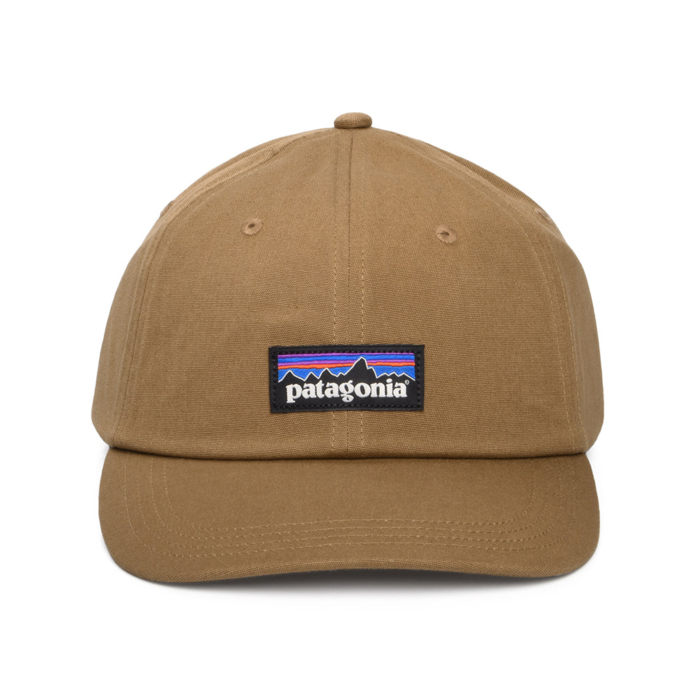 Patagonia Hats P-6 Label Trad Organic Cotton Baseball Cap - Brown
