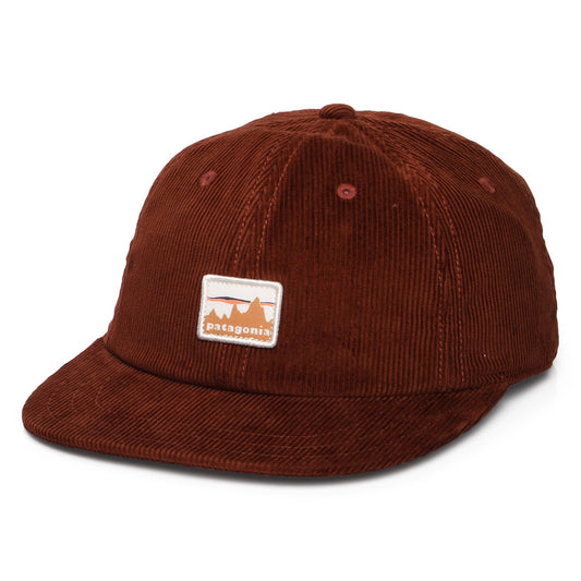 Patagonia Hats 73 Skyline Corduroy Snapback Cap - Dark Rust