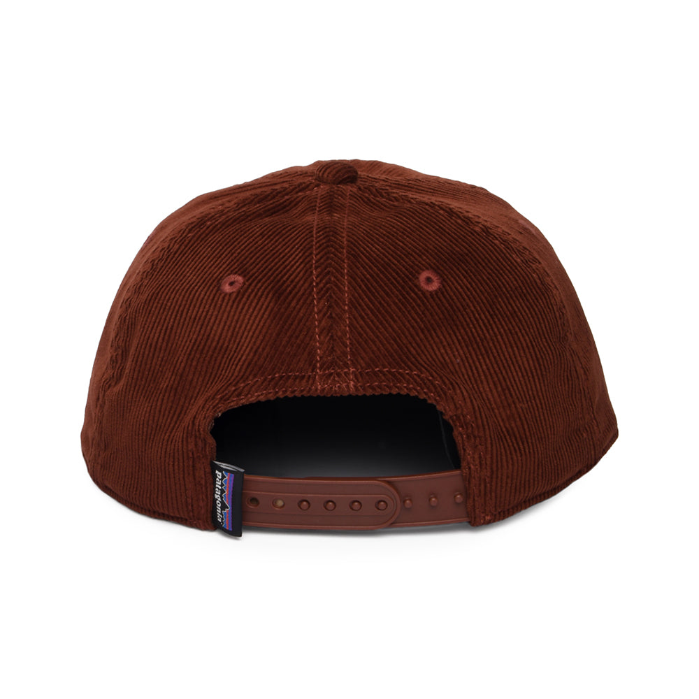 Patagonia Hats 73 Skyline Corduroy Snapback Cap - Dark Rust