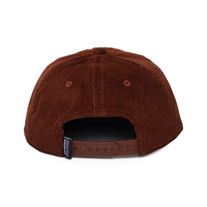 Patagonia Hats 73 Skyline Corduroy Snapback Cap - Dark Rust