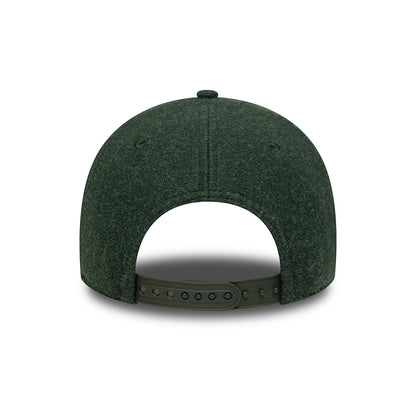 New Era 9FORTY L.A. Dodgers Baseball Cap - MLB Melton - Dark Green-White