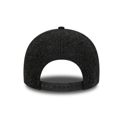 New Era 9FORTY New York Yankees Baseball Cap - MLB Melton - Black-White