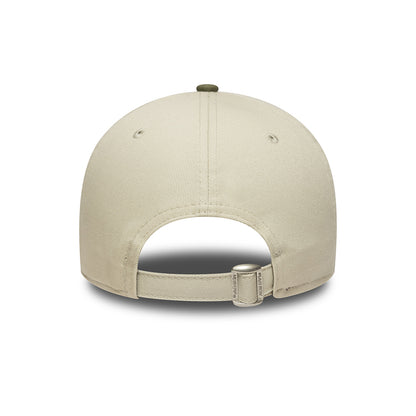 New Era 9FORTY New York Yankees Baseball Cap - MLB Side Patch - Stone-Olive