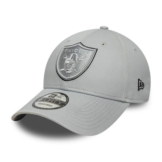 New Era 9FORTY Las Vegas Raiders Baseball Cap - NFL Team Outline - Grey-Graphite