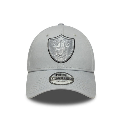 New Era 9FORTY Las Vegas Raiders Baseball Cap - NFL Team Outline - Grey-Graphite