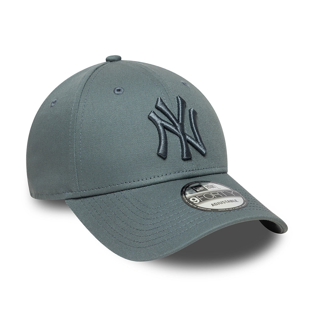 New Era 9FORTY New York Yankees Baseball Cap - MLB League Essential - Slate