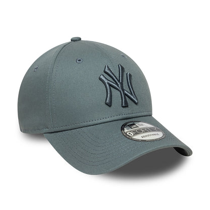 New Era 9FORTY New York Yankees Baseball Cap - MLB League Essential - Slate