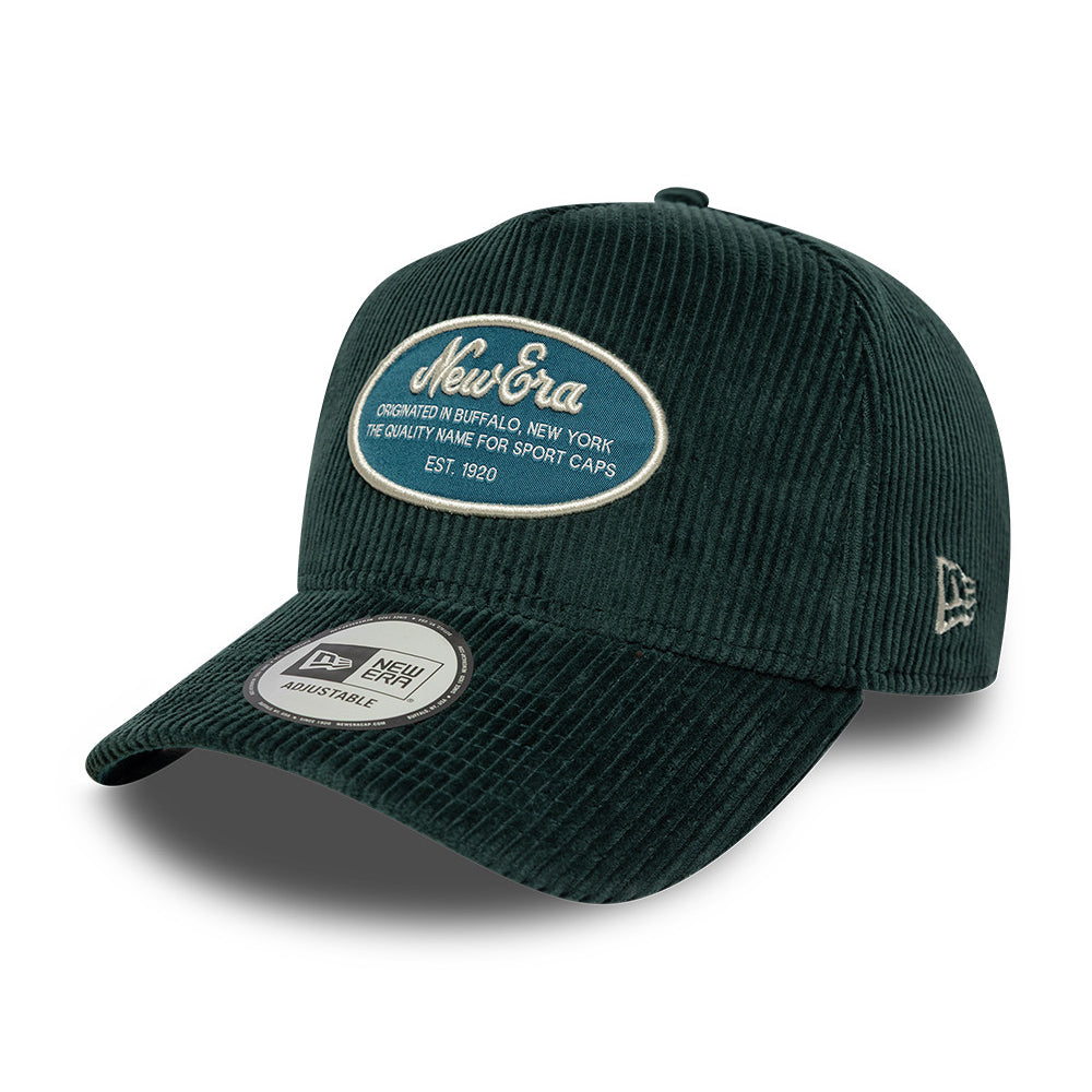 New Era 9FORTY A-Frame Snapback Cap - NE Patch Cord - Deep Turquoise