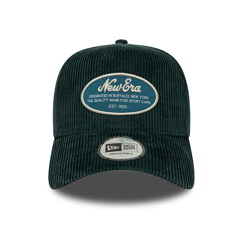 New Era 9FORTY A-Frame Snapback Cap - NE Patch Cord - Deep Turquoise