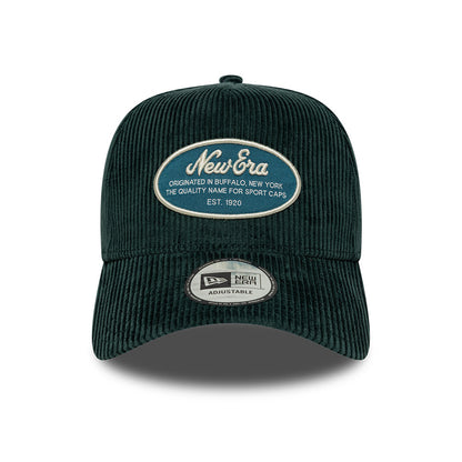 New Era 9FORTY A-Frame Snapback Cap - NE Patch Cord - Deep Turquoise