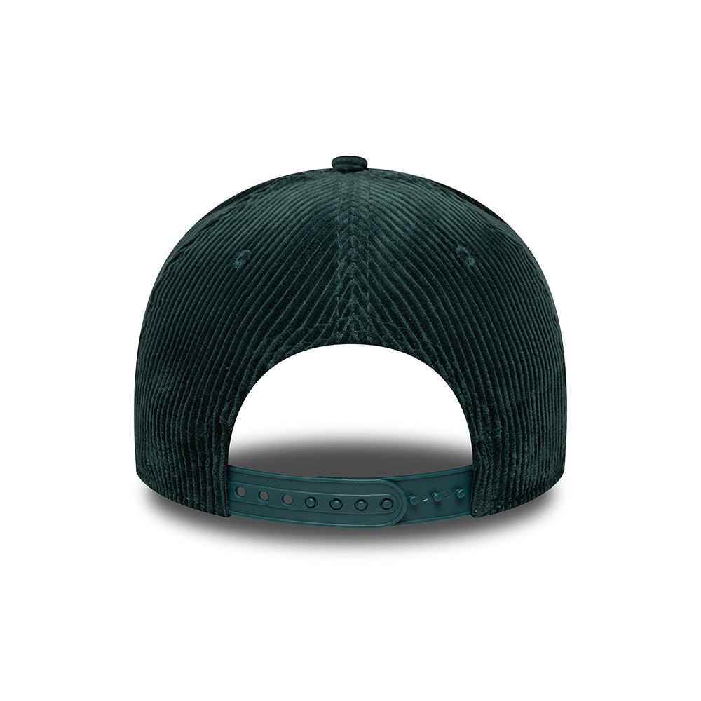 New Era 9FORTY A-Frame Snapback Cap - NE Patch Cord - Deep Turquoise