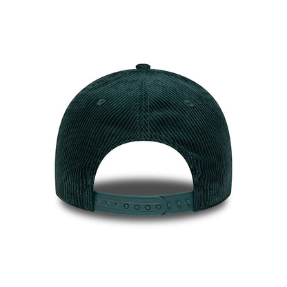 New Era 9FORTY M-Crown New York Jets Baseball Cap - NFL Cord - Deep Turquoise