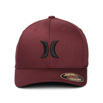 Hurley Hats One & Only Flexfit Baseball Cap - Deep Red