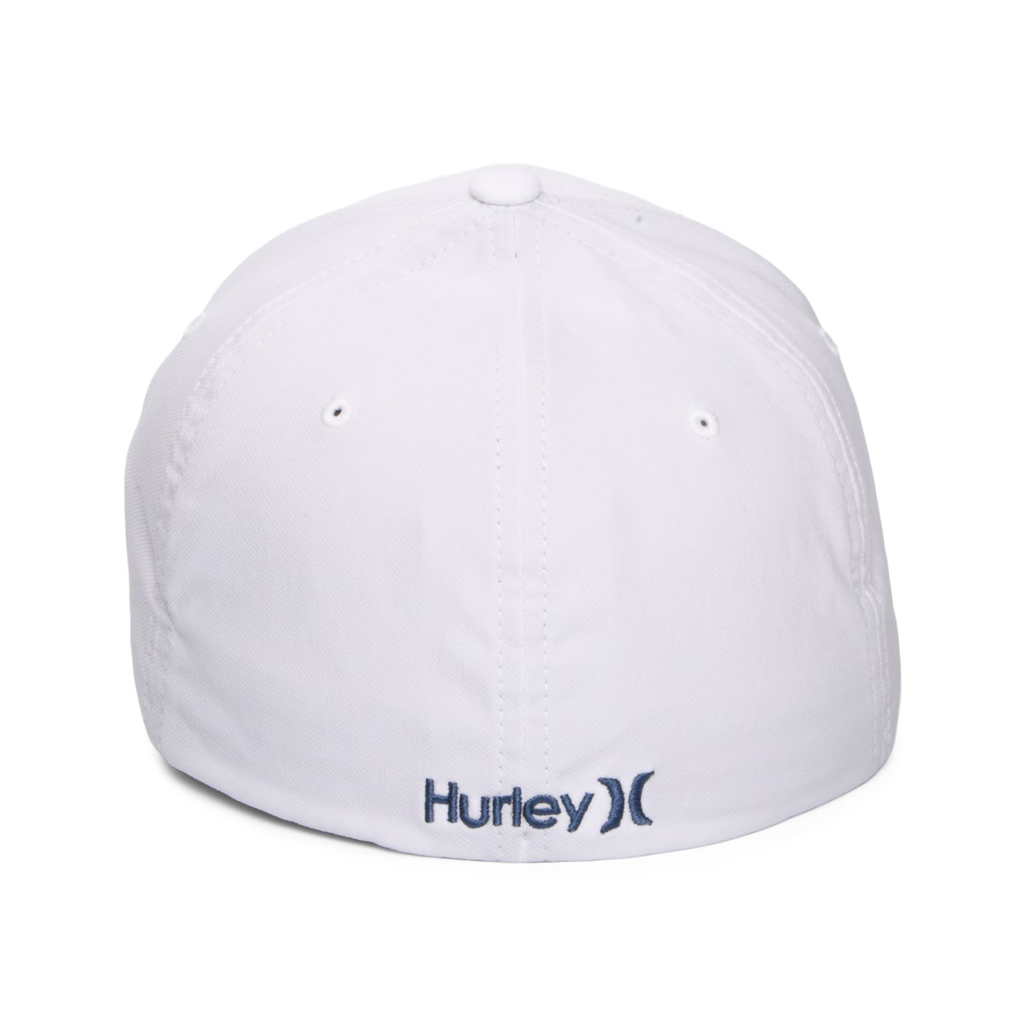 Hurley Hats H2O-Dri One & Only Flexfit Baseball Cap - White-Slate Blue