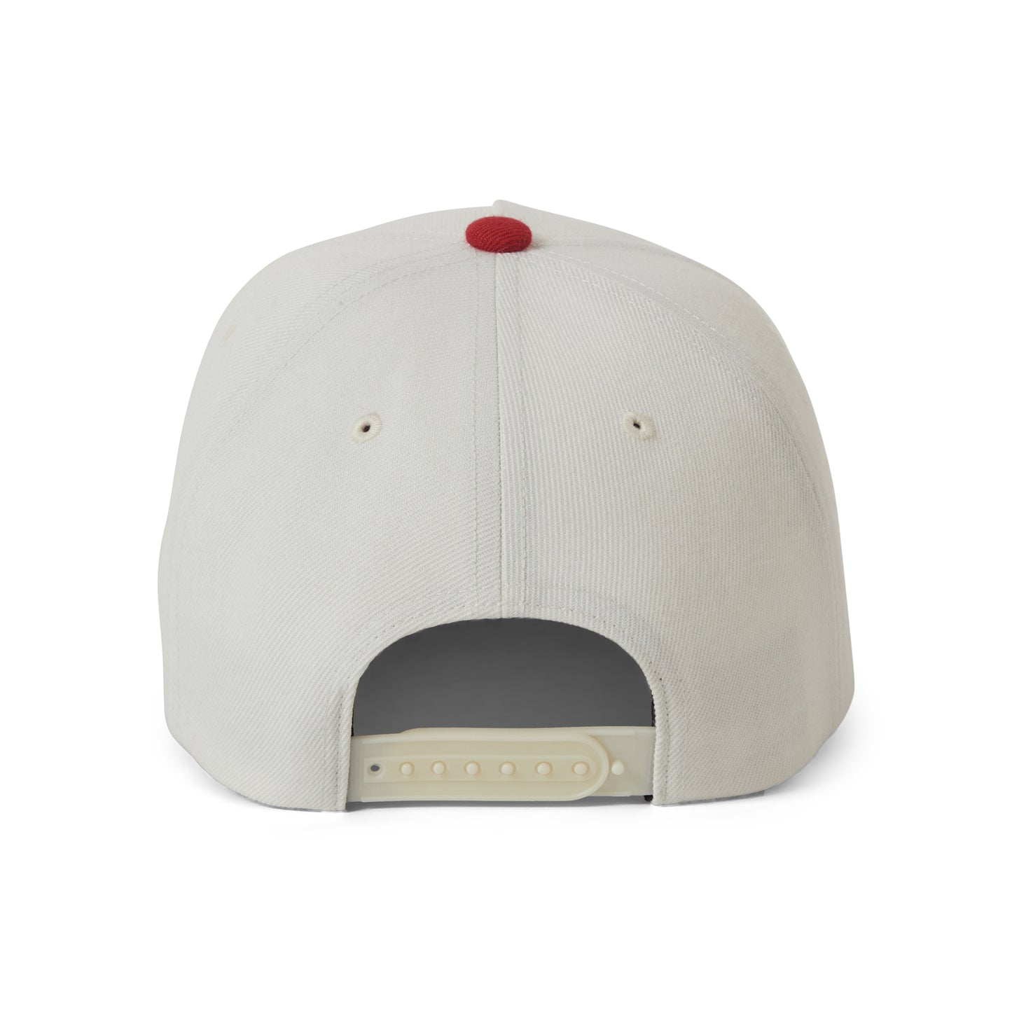Brixton Hats Crest C NetPlus MP Snapback Cap - Off White-Red
