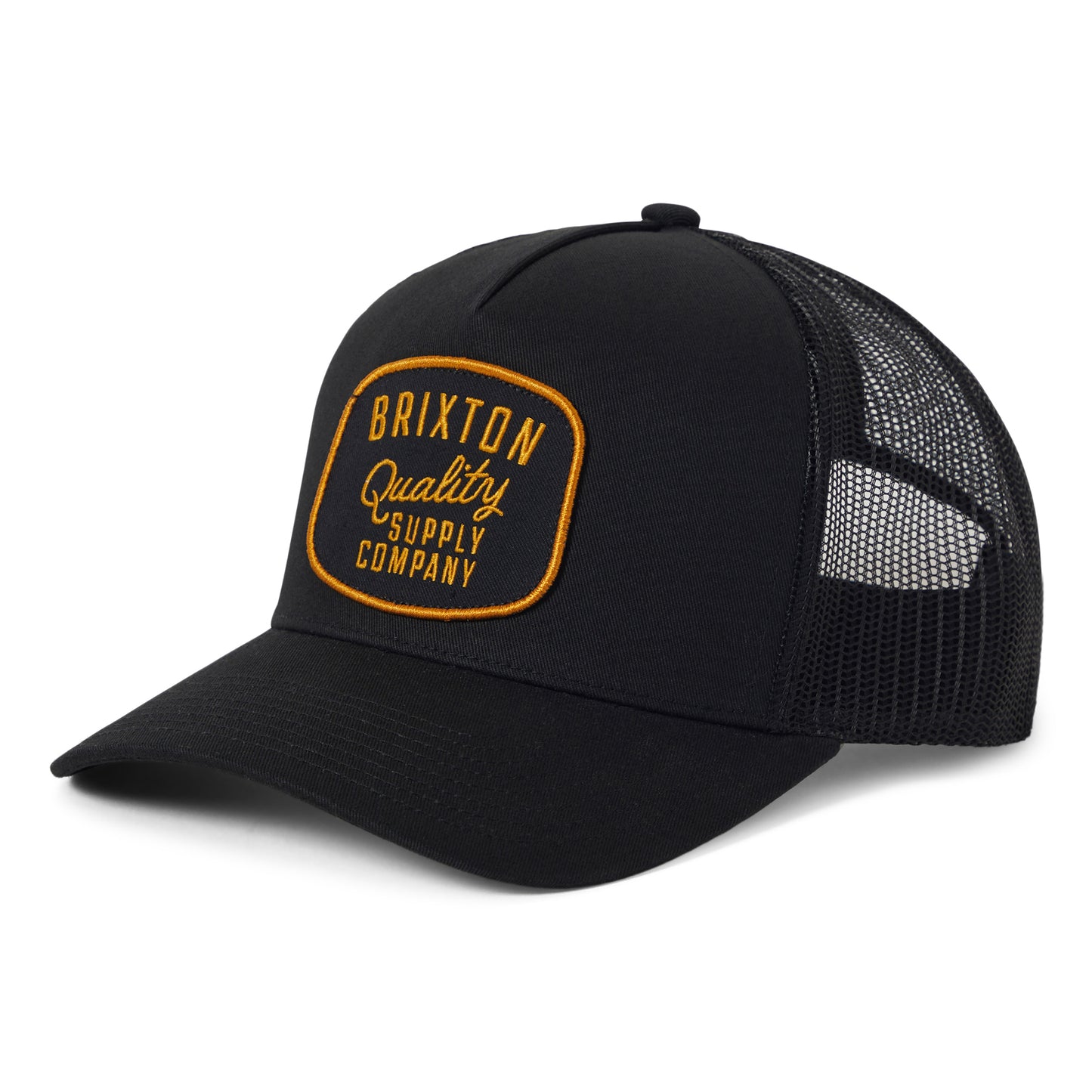 Brixton Hats Hubal NetPlus MP Trucker Cap - Black