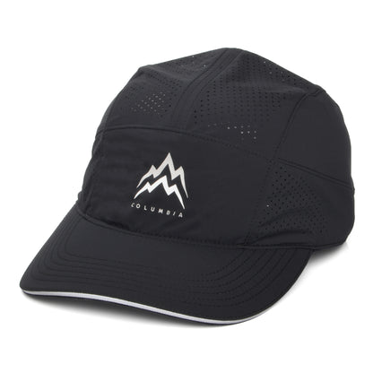 Columbia Hats Speed Trail Running 5 Panel Cap - Black