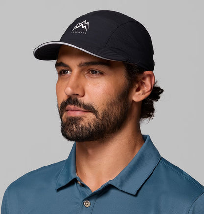 Columbia Hats Speed Trail Running 5 Panel Cap - Black