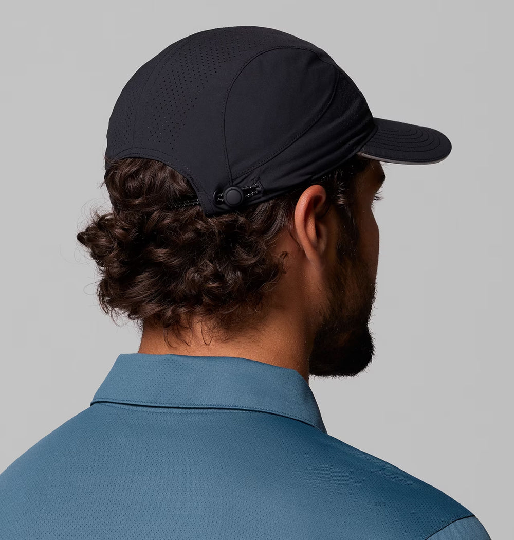 Columbia Hats Speed Trail Running 5 Panel Cap - Black