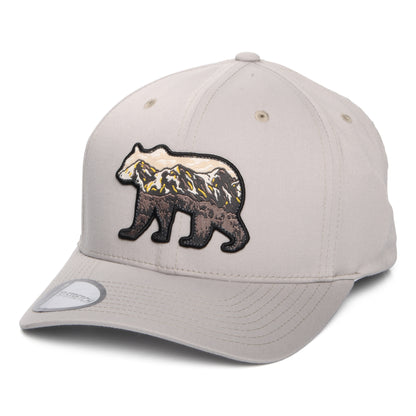 Columbia Hats Scenic Stroll Lost Lager 3D Stretch Flexfit Snapback Cap - Grey