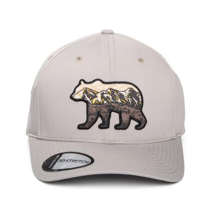 Columbia Hats Scenic Stroll Lost Lager 3D Stretch Flexfit Snapback Cap - Grey