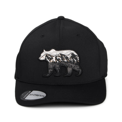 Columbia Hats Scenic Stroll Lost Lager 3D Stretch Flexfit Snapback Cap - Black