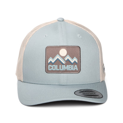 Columbia Hats Columbia Mountains Mesh Trucker Cap - Light Blue-Stone