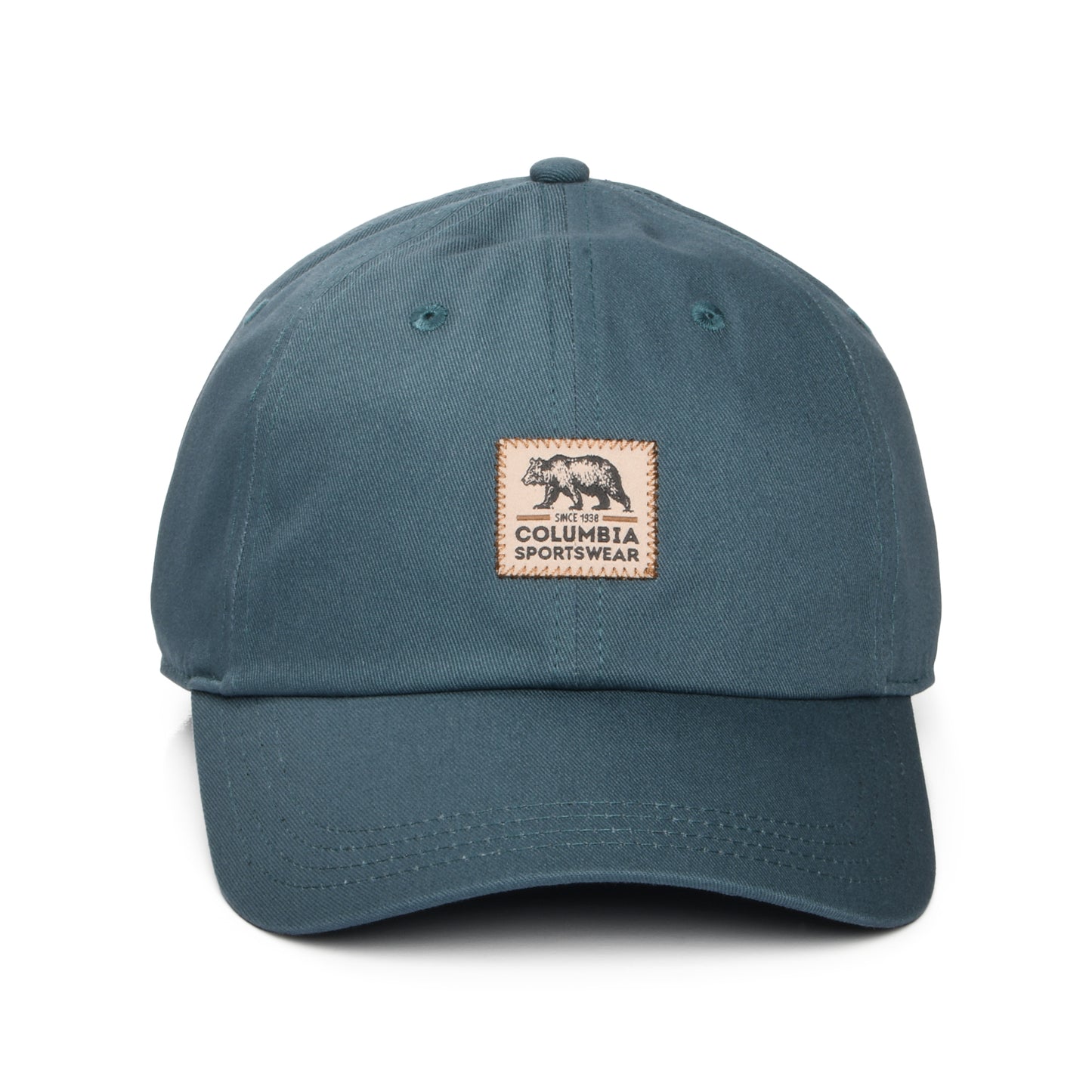 Columbia Hats Woven Bear Provisions Baseball Cap - Teal