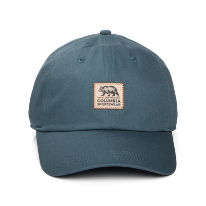Columbia Hats Woven Bear Provisions Baseball Cap - Teal