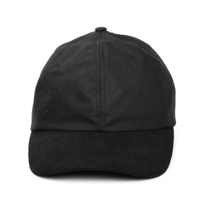Failsworth Hats British Waxed Cotton Baseball Cap - Black
