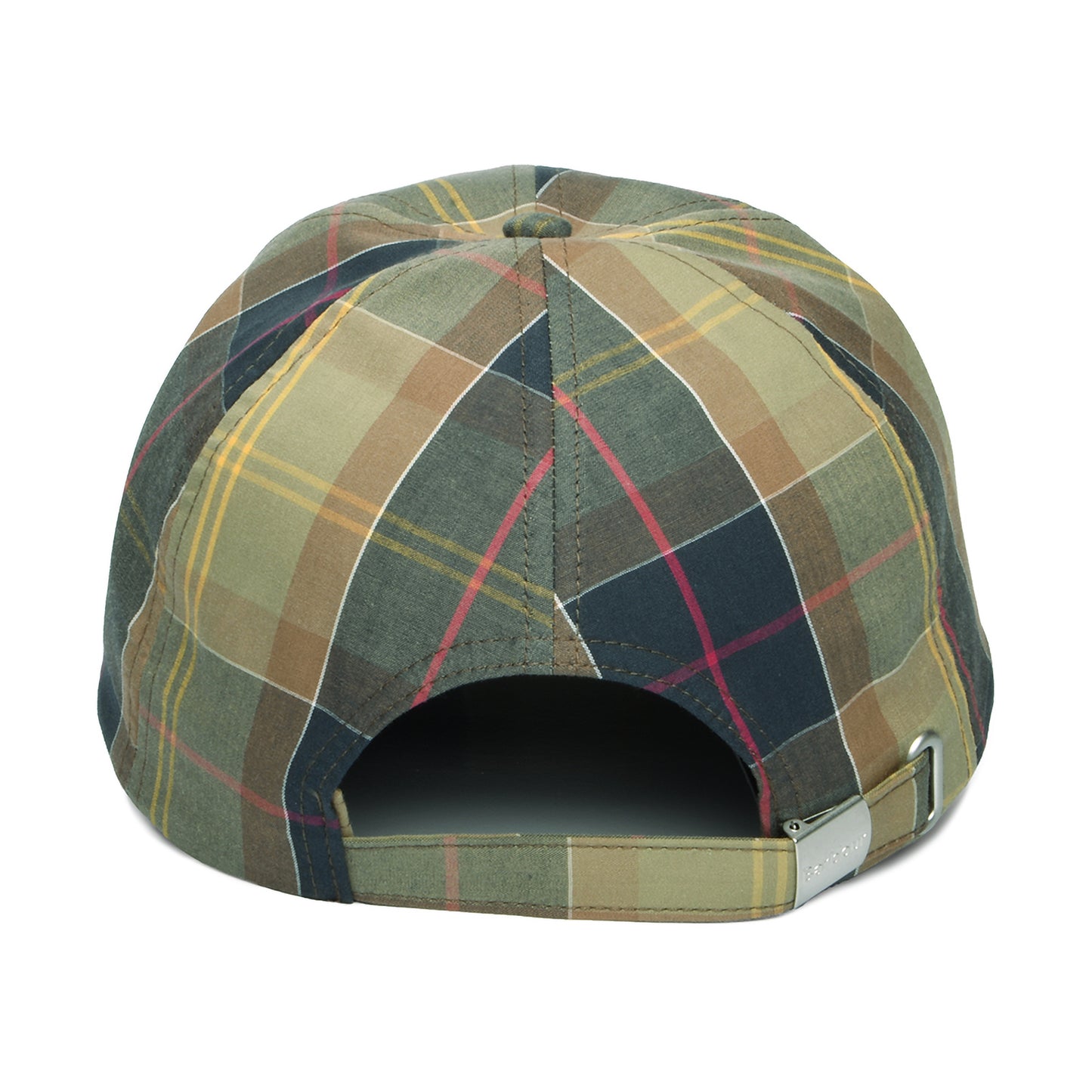 Barbour Hats Tartan Baseball Cap - Navy-Olive