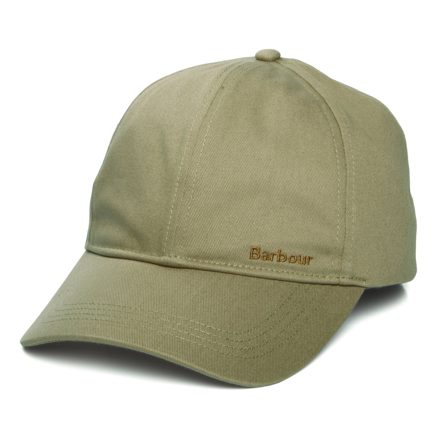 Barbour Hats Milburn Cotton Baseball Cap - Khaki