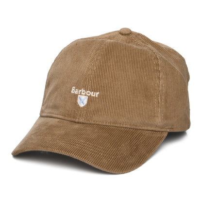 Barbour Hats Bayfield Corduroy Baseball Cap - Tan