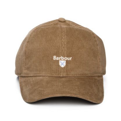 Barbour Hats Bayfield Corduroy Baseball Cap - Tan