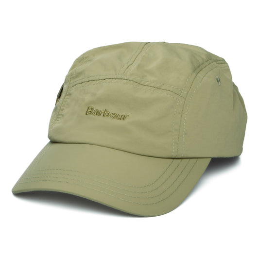 Barbour Hats Festival Pocket Showerproof 5 Panel Cap - Khaki