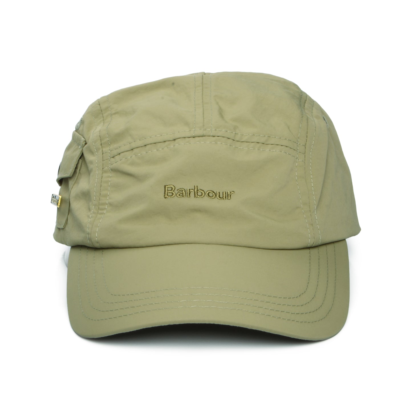 Barbour Hats Festival Pocket Showerproof 5 Panel Cap - Khaki