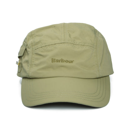 Barbour Hats Festival Pocket Showerproof 5 Panel Cap - Khaki