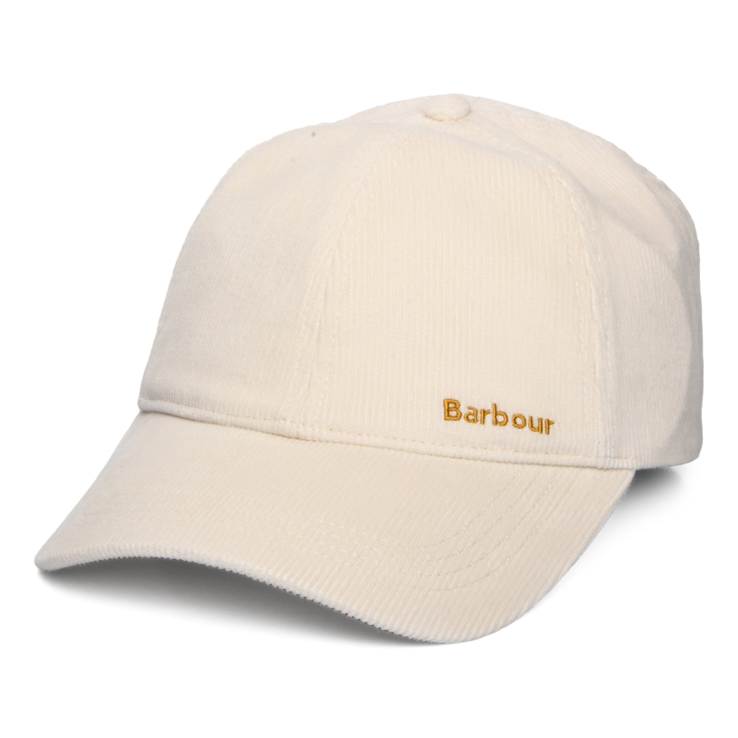 Barbour Hats Oakley Corduroy Baseball Cap - Vanilla