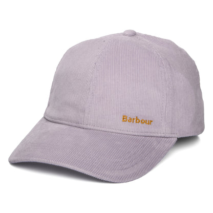 Barbour Hats Oakley Corduroy Baseball Cap - Lavender