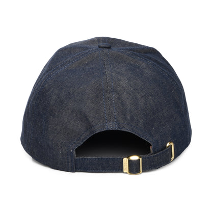 Barbour Hats Mya Showerproof Denim-Corduroy Baseball Cap - Indigo-Brown